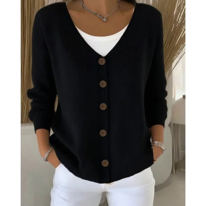 Lotte – Elegant V-neck Blouse